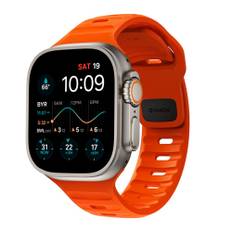 Apple Watch (42/44/SE/45/46/49mm) Nomad Sport Band Smartwatch Rem - Ultra Orange