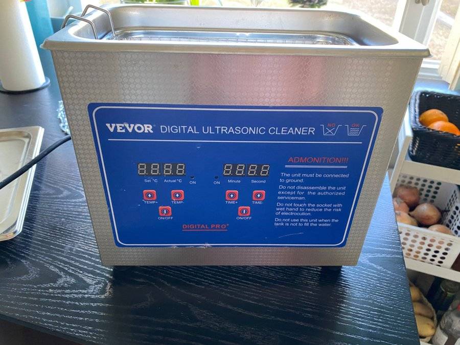 Vevor Digital Ultraljudstvätt JPS-20A