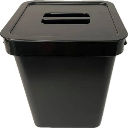 Affaldsspand med sortering og låg, Skanitek Sorti 11 liter.