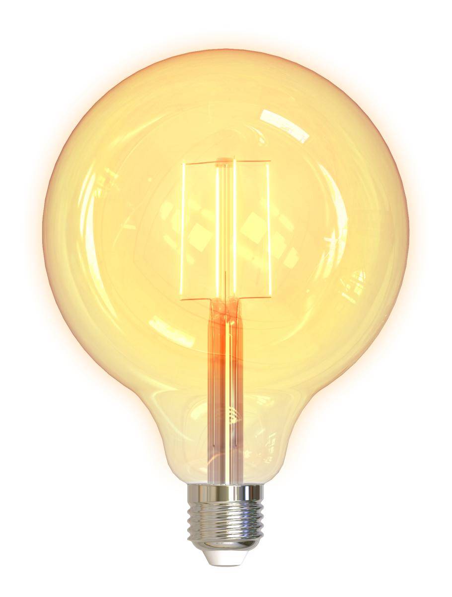 LED-lampa Deltaco SMART HOME Filament E27, WiFi, 5,5W, 470lm, dimbar
