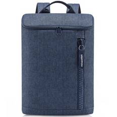 Reisenthel Overnighter Herringbone Dark Blue Rygsæk M 30X41X15 cm - 13L - RECYCLED