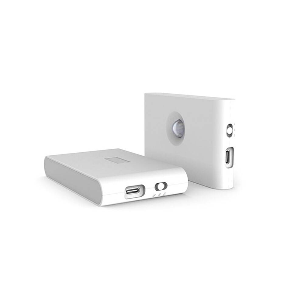 Motion Sensor Led Night Light Wireless Magnetic Rechargeable Warm Stair Lights Cabinet Lamp Corridor