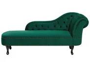 Højrevendt chaiselong NIMES Velour Mintgrøn
