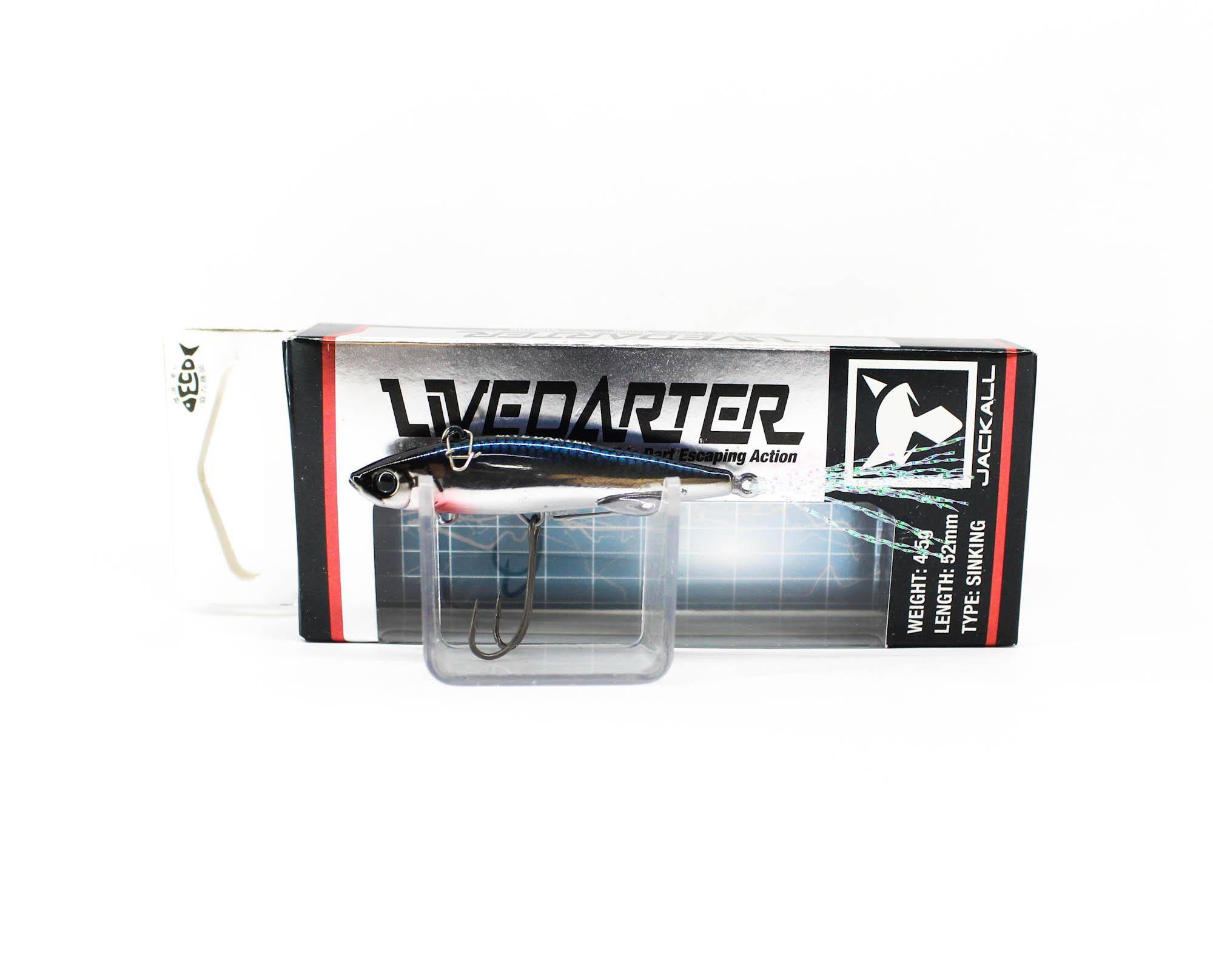 Jackall Live Darter 52 mm 4.5 gram Sjunkande Bete Flash Silver Shad (4996)