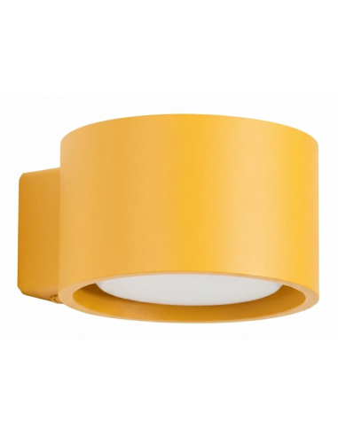 MODO Væglampe i aluminium B10 cm 1 x GX53 LED - Gul