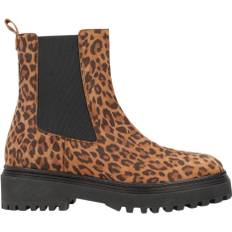 Phenumb Copenhagen Casablanca S Dam Stl. 39 - Chelsea Boots Från Magasin - Leopard (39)