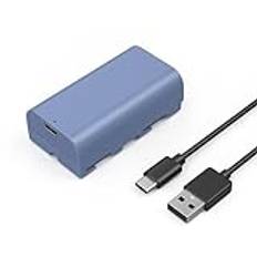 SMALLRIG NP-F550 Batteri 3500mAh Ersättningsbatteri för Sony NP-F550 F570 F750 F770 F950 F960 F970, USB-C Snabbladdning Uppladdningsbart Kamerabatteri - 4331