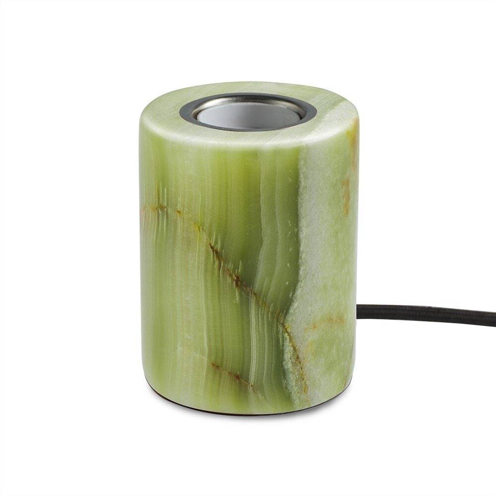 Unison Jade bordslampa grön silk