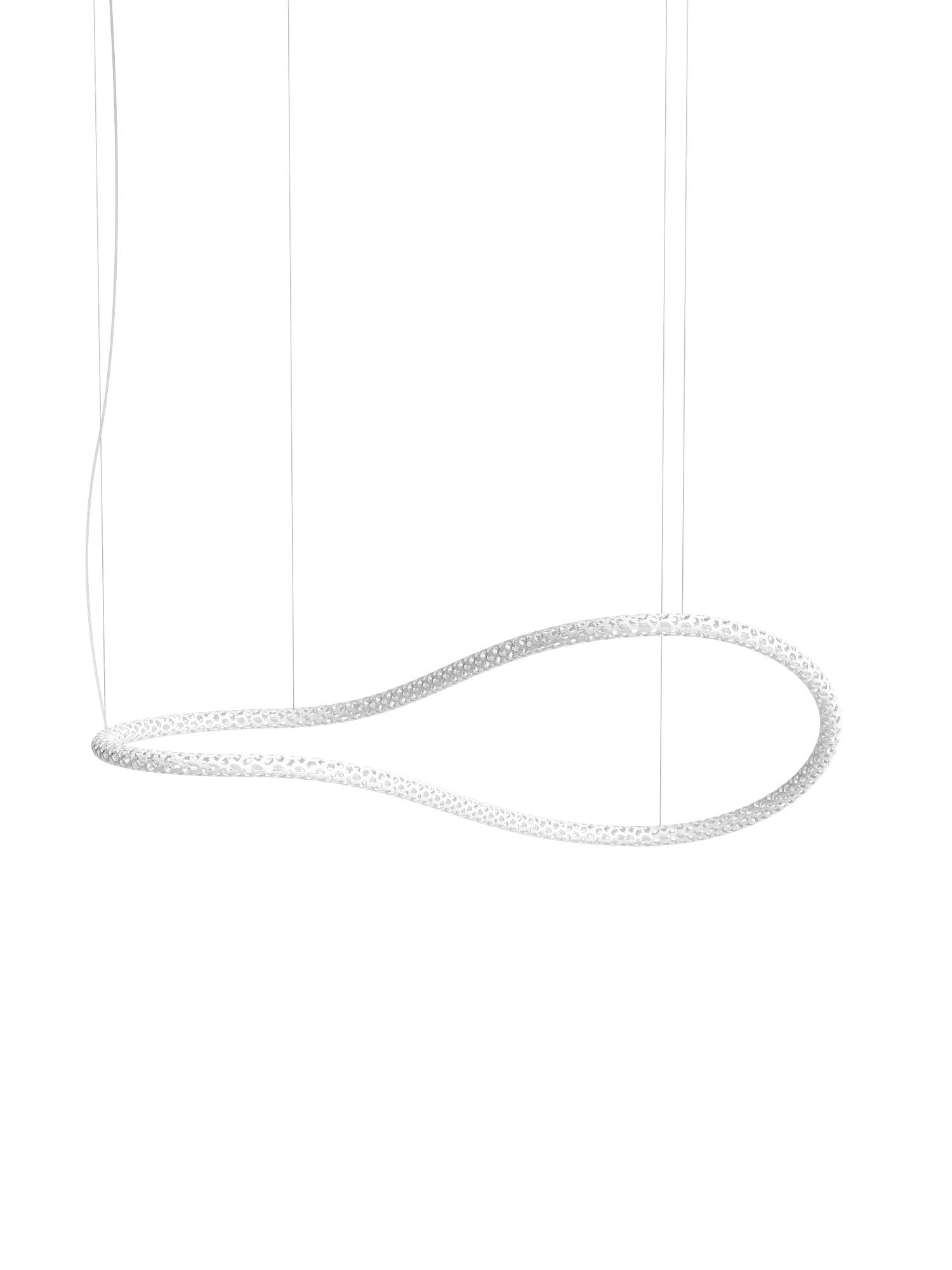 Squiggle Formbar pendel fra Rotaliana - Squiggle H4 / Satin hvid / 1-10V dæmper