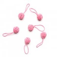 HiyaHiya Maskemarkører – Pink - Yarn Ball Stitch Markers