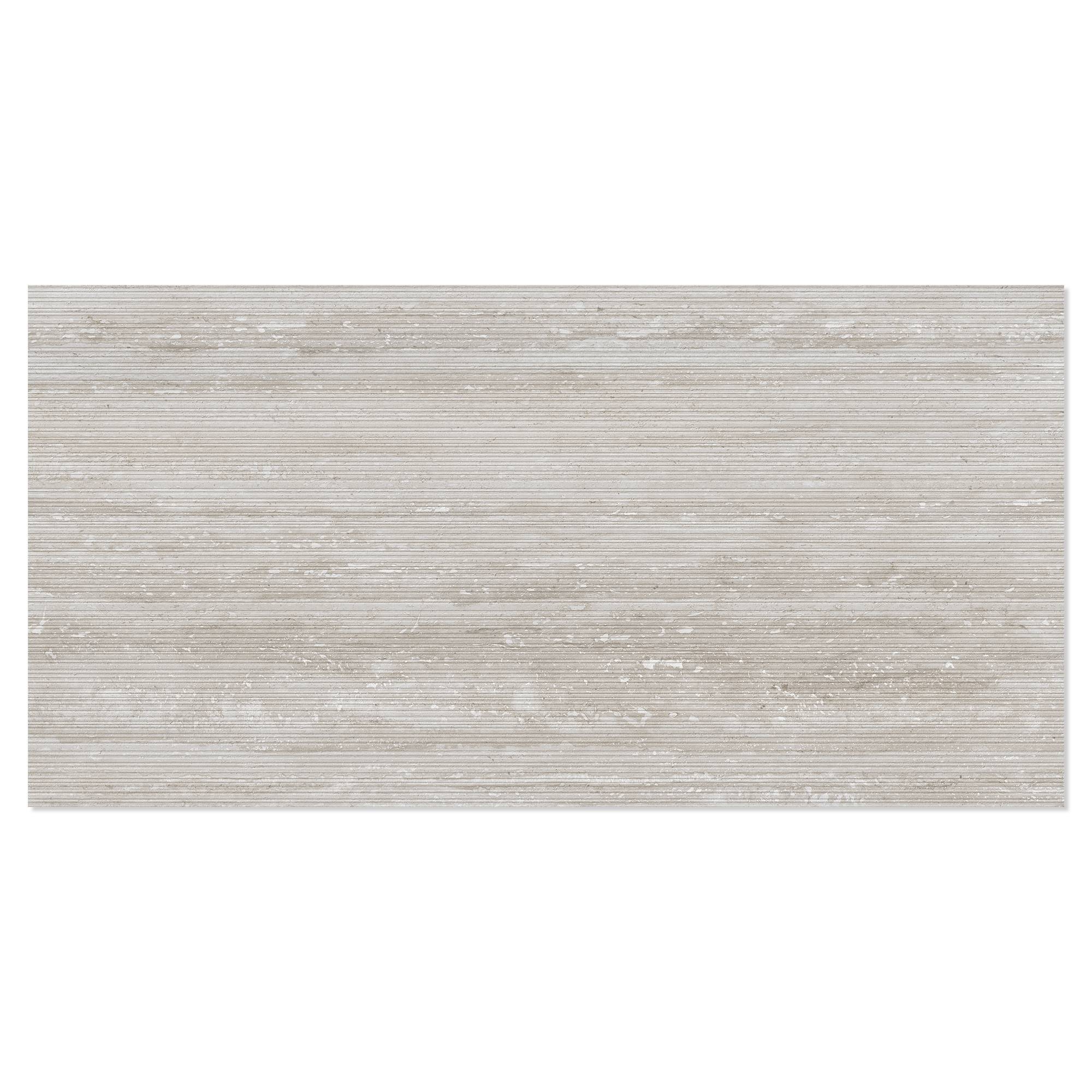 Klinker Medelhav Gråbeige Matt-Relief 60x120 cm