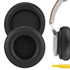 Geekria QuickFit Reserv öronkuddar för Bang & Olufsen Beoplay H4, H6, H7, H9, H9i, HX, portala hörlurar öronkuddar, headset öronkuddar, öronkuddar, öronkåpor, reparationsdelar (svart/ingen