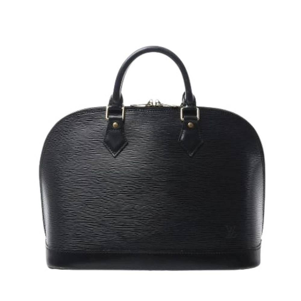 Louis Vuitton Vintage Pre-owned Alma PM Håndtaske - Vintage - Dame - Sort - ONE SIZE - Uld