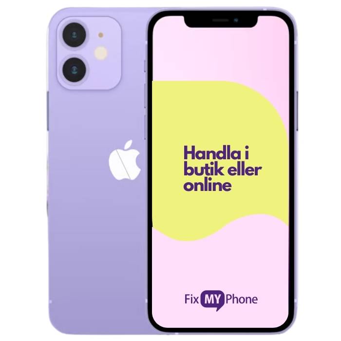iPhone 12 Begagnad Lila 256 GB Klass A