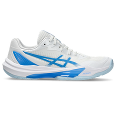 Asics W Sky Elite Ff 3 Innebandyskor White/Blue Coast - US 7