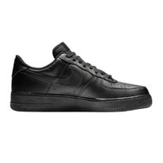 Nike, Sko, Dame, Sort, 40 EU, Læder, Air Force 1 Low LE Sorte Sneakers