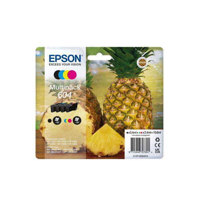 Bläck - EPSON - Flerpack 4 färger - 10,6 ml per patron - Kompatibel Expression Home XP-4200