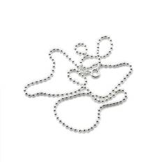 Efva Attling Bead Chain 2 mm 40 CM - SILVER