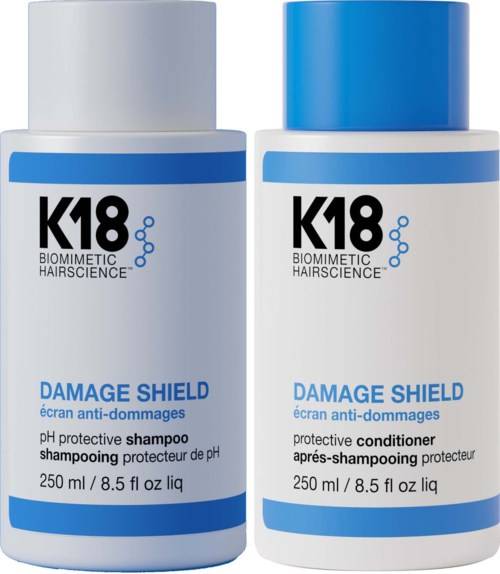 K18 DAMAGE SHIELD Bundle Protective Shampoo 250 ml & Conditioner 250 ml