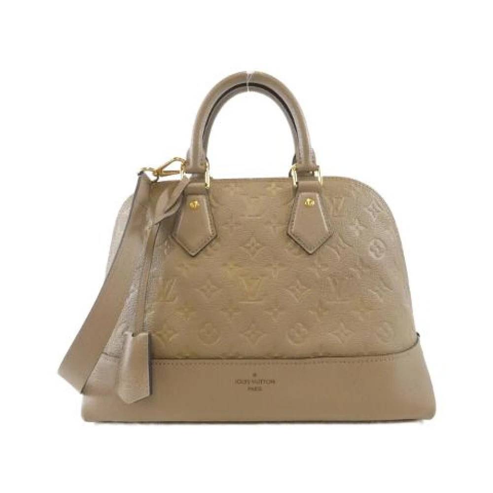 Louis Vuitton Vintage Pre-owned Neo Alma Monogram Empreinte Taske - Vintage - Dame - Beige - ONE SIZE - Uld