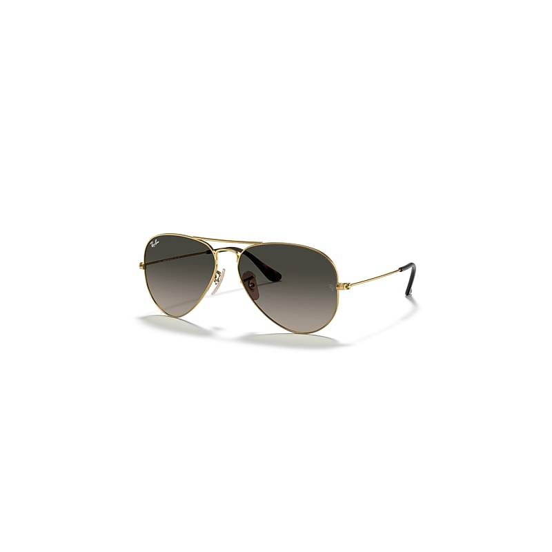 Ray-Ban AVIATOR HAVANA COLLECTION Solglasögon Arista guld Montura Grå Lentes 62-14