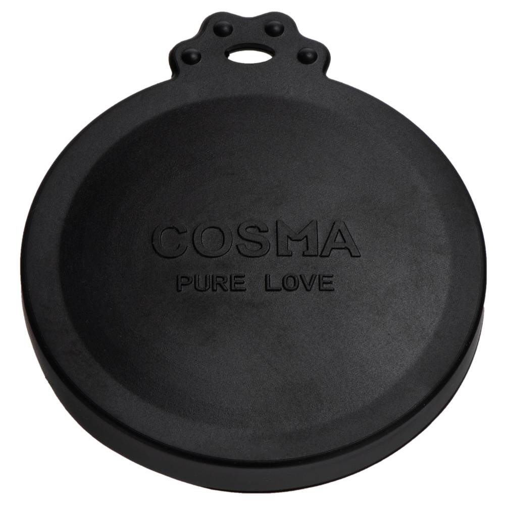 Ekonomipack: Cosma Nature 12 x 280 g Passande Cosma burklock 10 cm - Svart
