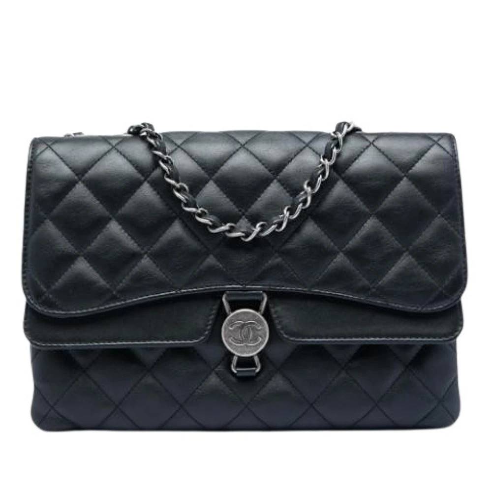 Chanel Vintage - Pre-owned Vintage Quilted Lambskin Shoulder Bag Vintage - Dam - ONE Size - Läder