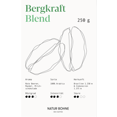 Økologisk Espresso Bergkraft fuldautomatisk kaffespecialitet med bønner