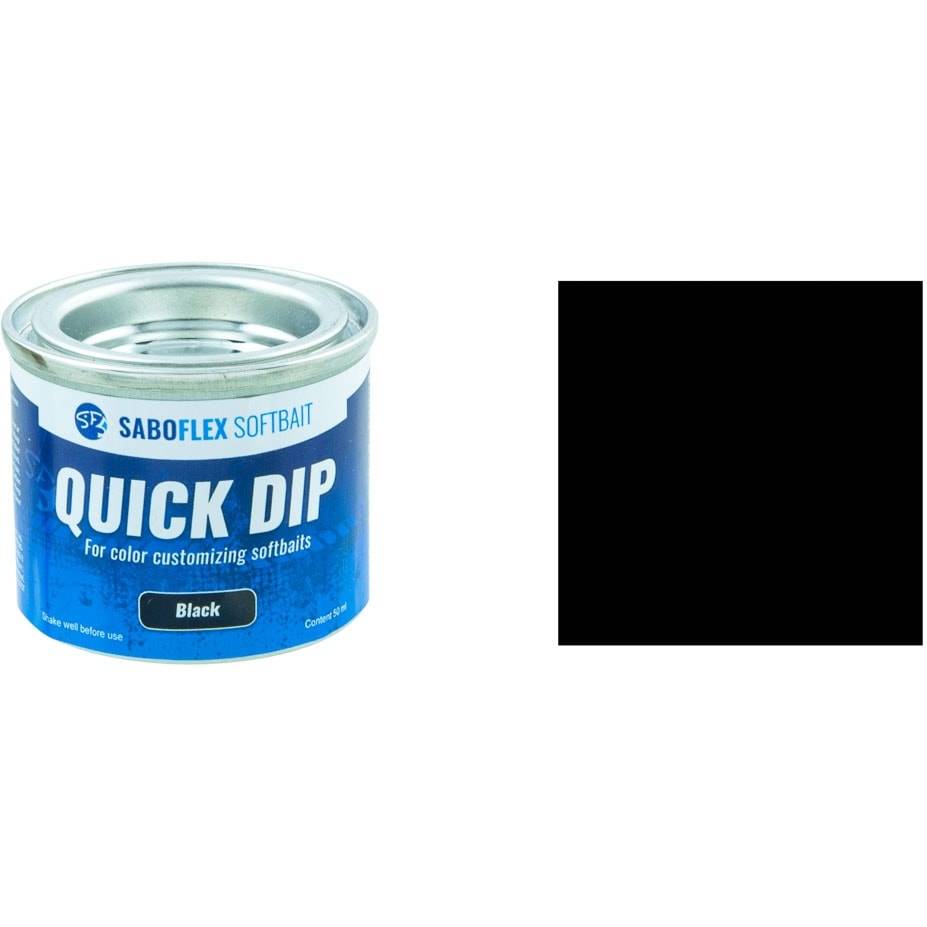 Saboflex Softbait Quick Dip 50 ml Black
