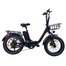 BAOLUJIE DZ2030 Electric Bike 500W Motor 48V 13AH 40km/h Speed - Black