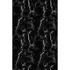 Duschdraperi Duschy Black Marble 180x200 cm