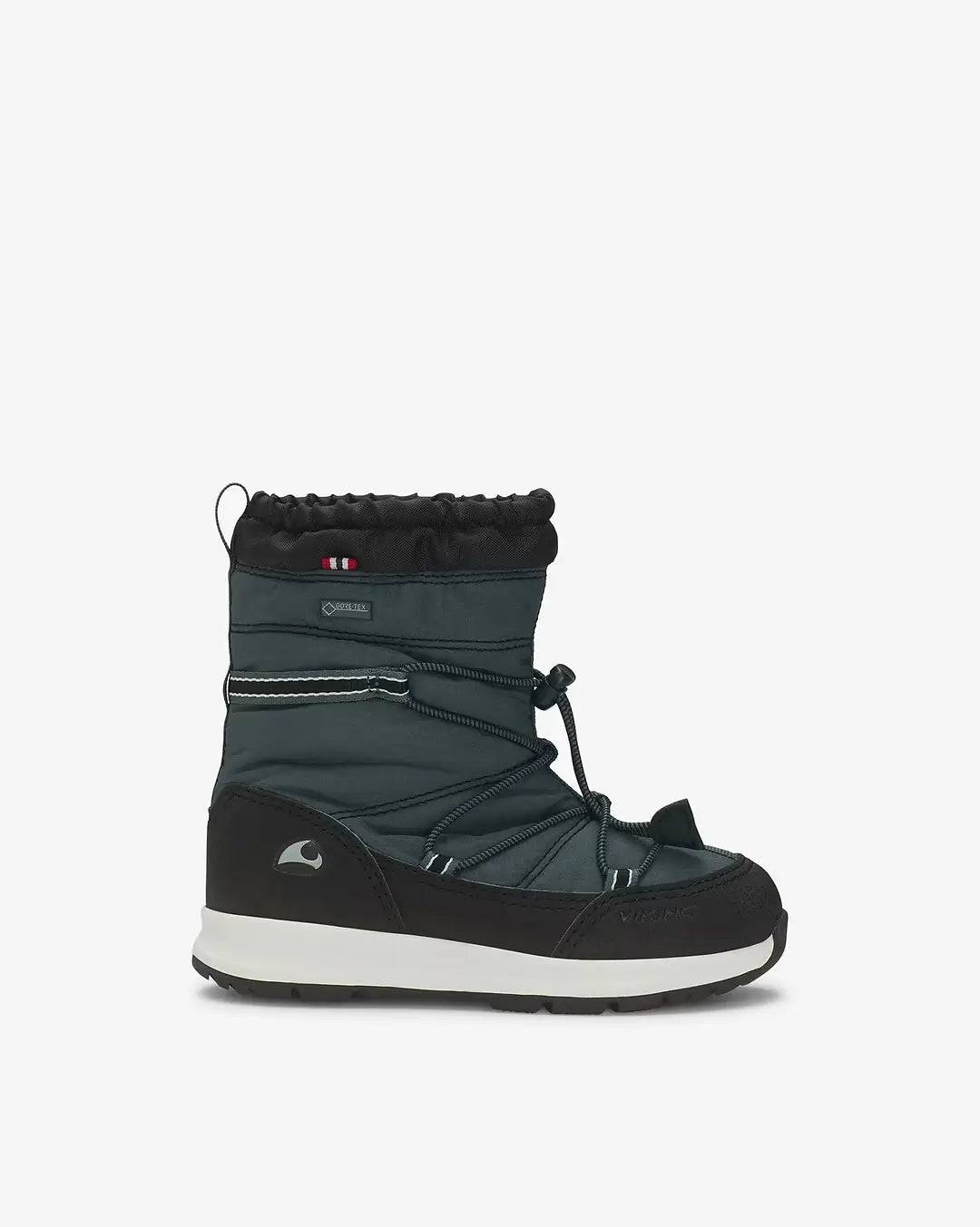 Viking Oksval GTX Kids Vinterstøvler Børn - Black/Charcoal / 21