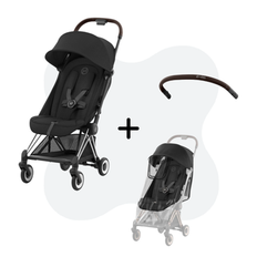 Cybex Coya Package Deal Chrome Dark Brown