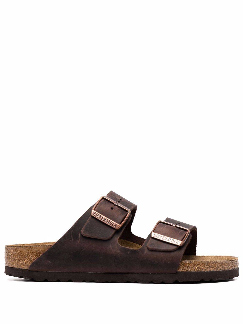 Birkenstock - Arizona sandaler - unisex - läder - 40 Narrow - Brun
