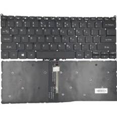 Oss bakgrundsbelyst b&#xE4;rbart tangentbord f&#xF6;r acer swift 3 sf314-54 sf314-54g bakgrundsbelysning engelsk layout
