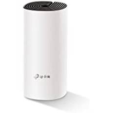 TP-Link Deco M4 Mesh System (1-pack), AC1200 Dual Band Router (räckvidd upp till 140 m², perfekt för stora hus med flera enheter) Vit