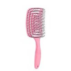 Hair Brush Hair Detangler Paddle Hair Brush Flexi Bristle Styling Hair Brush Vented Hair Brush for Detangling and Smoothing All Wet or Dry Hair