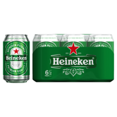 Heineken Premium Lager 6-pack