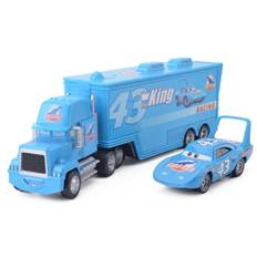 Disney Pixar Cars Chick Hicks LightningMcQueen Mack Hauler Truck & Bil Legetøj til Børn