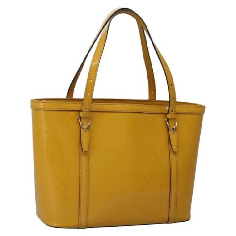 Gucci Vintage Pre-owned Tote Bag - Vintage - Dame - Gul - ONE SIZE -