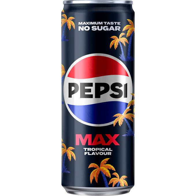 3 x Pepsi Max Tropical