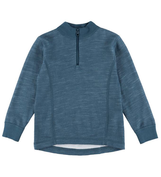 Joha Tröja - Ull/Bambu - Dark Denim - Joha - 110 - Tröja