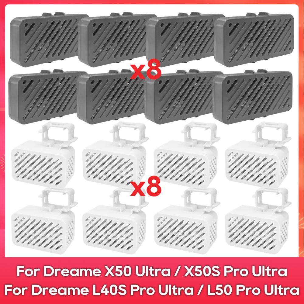 Passar för ( Dreame X50 Ultra / X50s / L50 / L40s Pro Ultra ) Delar Silverjonmodul, Avloppstank Deodoriseringspartiklar
