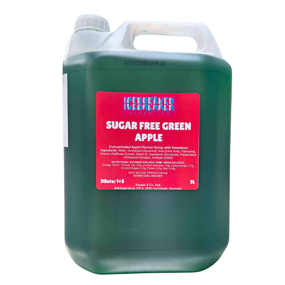 Green Apple 5 l. sukkerfri koncentrat.
