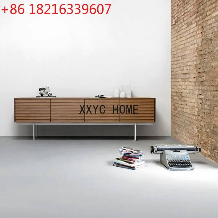 Nordic Wood Color Sideboard Cabinet Minimalist Sofa Side Cabinet Simple Modern Side Cabinet Home Entrance t furniture
