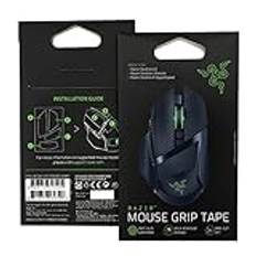 Razer mus grepptejp – för Razer Basilisk Ultimate/Basilisk V2/Basilisk X HyperSpeed: Halkfri grepptejp – självhäftande design – förskuren