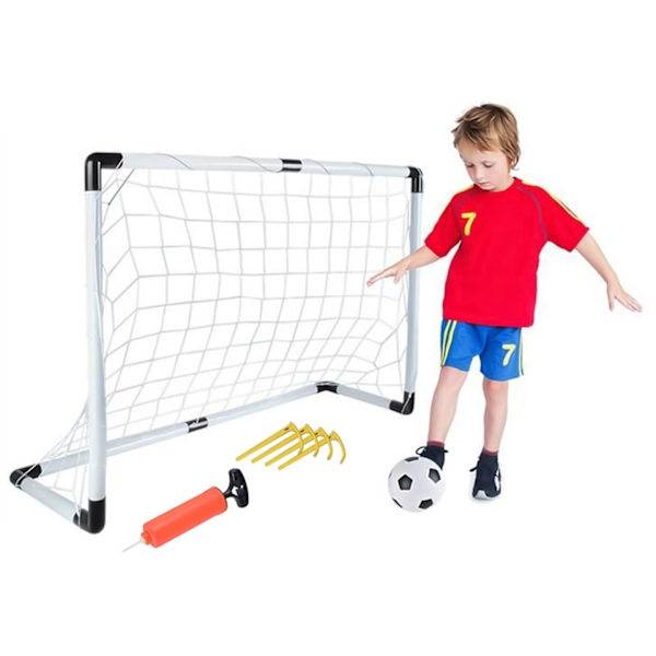Fotbollsmål för Barn - Med boll & pump