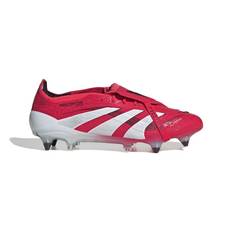 adidas Predator Elite Fold-over Tongue SG Pure Victory - Rød/Hvid/Sort - Soft Ground (SG)