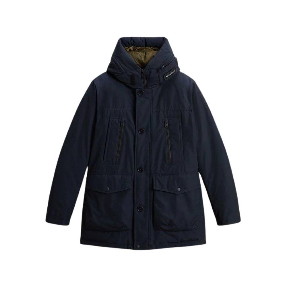 Woolrich Arctic Parka Yderbeklædning - Frakker - Herre - Blå - XL - Uld