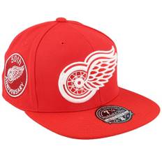 Mitchell & Ness - NHL Röd fitted Keps - Detroit Red Wings Vintage Red Fitted @ Hatstore